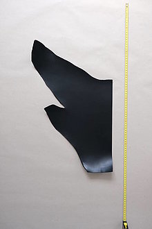Suroviny - Zbytková hladenica čierna 2-2,5mm (kus č. 16.) - 14718308_