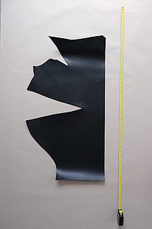 Suroviny - Zbytková hladenica čierna 2-2,5mm (kus č. 18.) - 14718313_