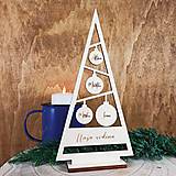 Dekorácie - Vianočný personalizovaný stromček - 14722430_