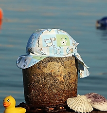 Detské čiapky - Letný detský šilt zvieratká - 14724037_
