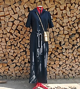 Šaty - Košeľové šaty z madeiry a ľanu - 14724332_