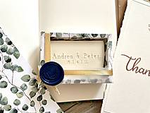 Darčeky pre svadobčanov - Svadobné personalizované mydlá - font JOSEPHINE - 14722789_