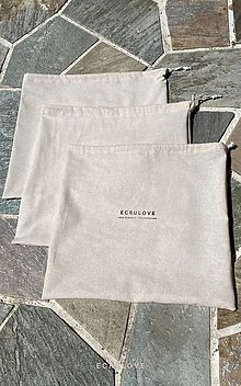 Obalový materiál - Sada 3 zero waste vrecúšok - 14724619_