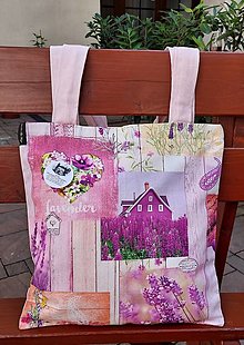 Veľké tašky - Nákupná taška ,,Provence"" - 14725509_