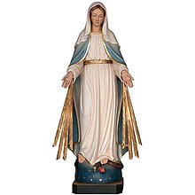 Sochy - Nepoškvrnená Panna Mária s lúčmi - 14725024_