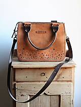 Kabelky - Kožená Vintage kabelka Antique leather-tan - 14725796_