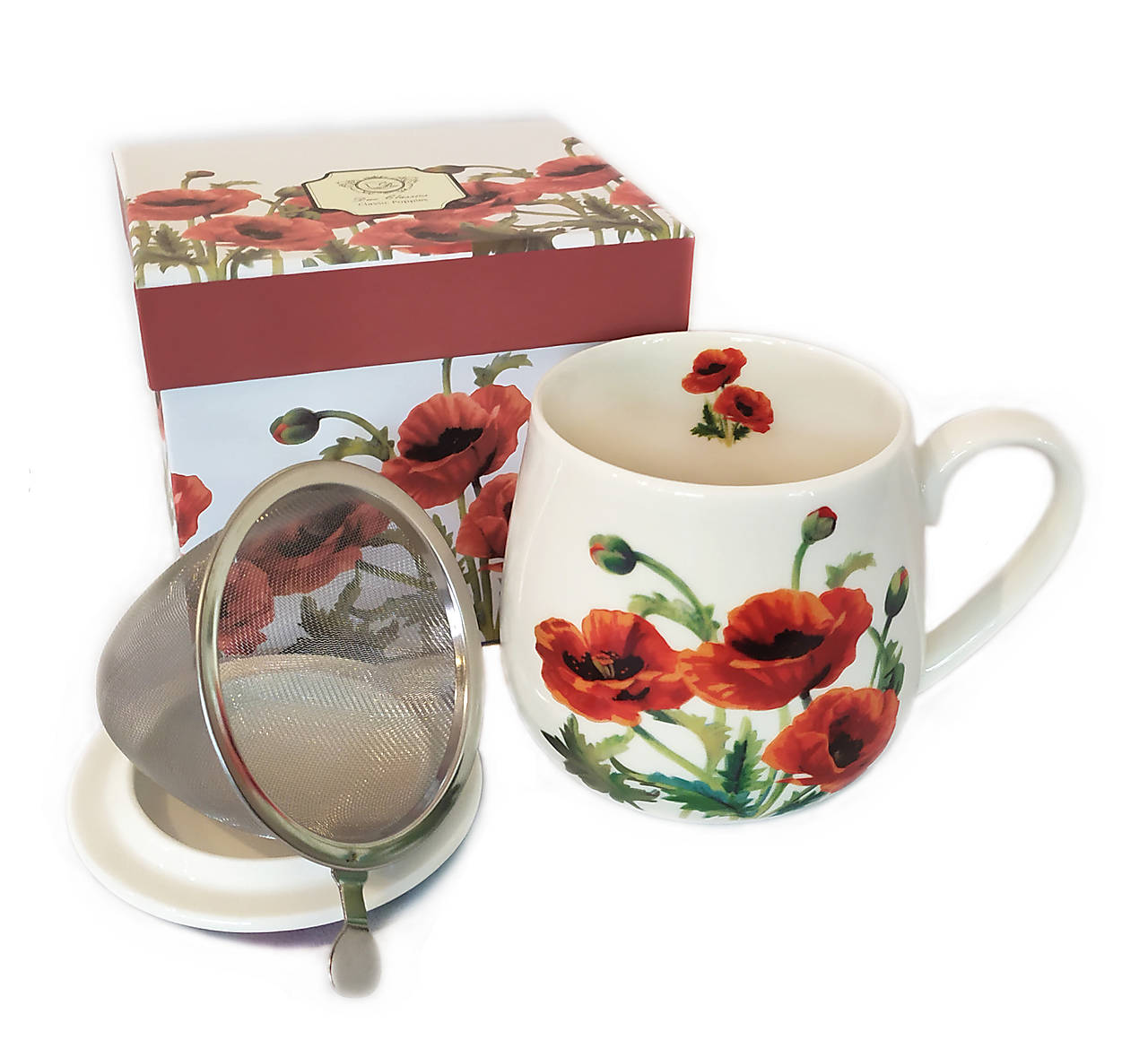 Bylinný hrnček Poppies 430ml
