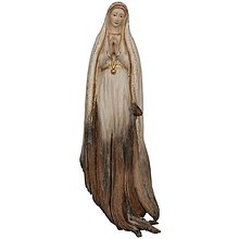 Sochy - Panna Mária Fatimská koreňová socha - 14727201_