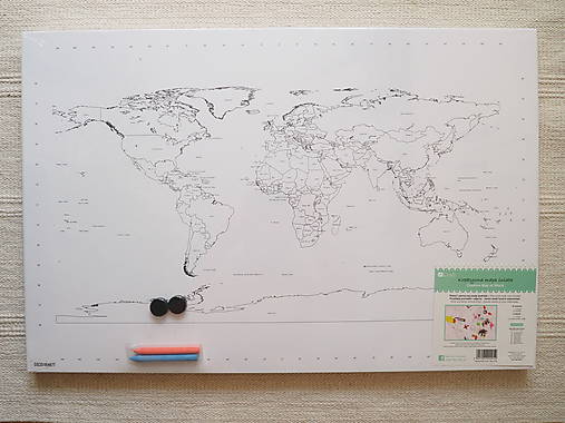 Mapa sveta/ Világ térkép