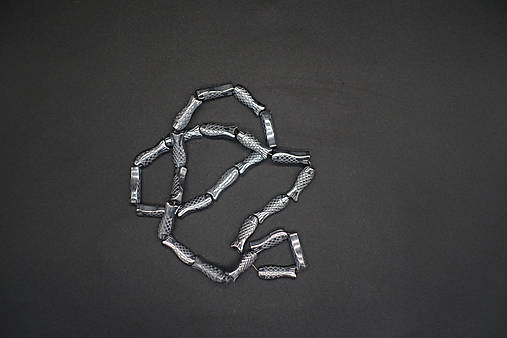 Minerály - Rybka 16 (Strieborná) - 14732332_