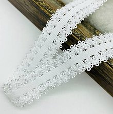 Galantéria - C118 Čipka elastická 100% polyester 2 cm / cena za 1 cm - 14735851_