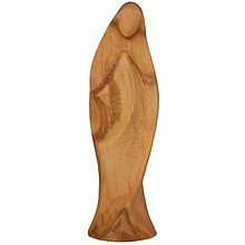 Sochy - Meditačná Madona (olivové  drevo) - 14733609_