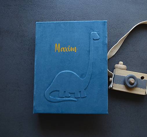 Personalizovaný fotoalbum Dinosaurus