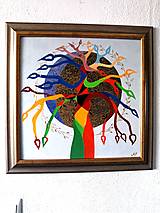 Obrazy - Strom života - "Lignum  vitae" - 14744670_