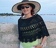 Iné oblečenie - Letné farebné pončo Belle - 14745626_