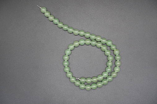 Minerály - Aventurín zelený 4-6-8-10-12 (ks) (8mm) - 14748386_