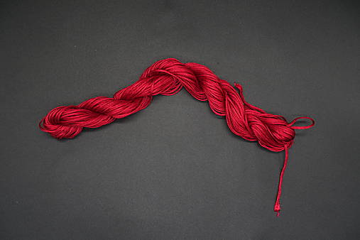 Galantéria - Nylonové šnúrky 1mm (24M)  (11) - 14749729_