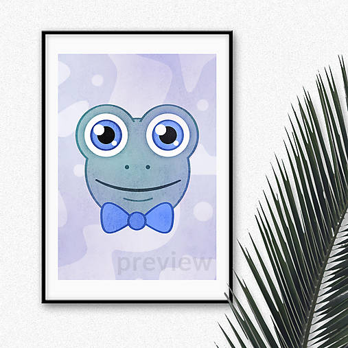 Grafika - Žaba poster (žabiak on) - 14749974_