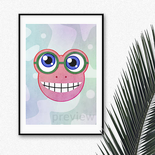 Grafika - Žaba poster (exot) - 14749976_