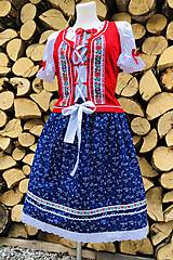 Šaty - Ľudový dámsky kroj “Milka” s lajblíkom - 14753589_