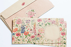 Papier - Obálka DL craft " nádherná lúka" - 14754006_
