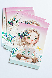 Papier - Pohľadnica - chill & bloom - 14753678_