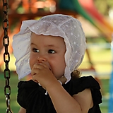 Detské čiapky - Letný detský čepček Laura s jednovrstvovým šiltom - 14755900_