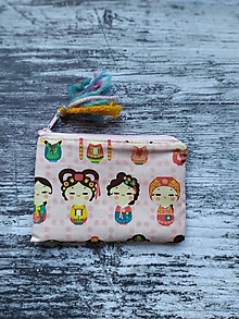 Detské doplnky - Mini taštička - orientálne bábiky - 14756704_
