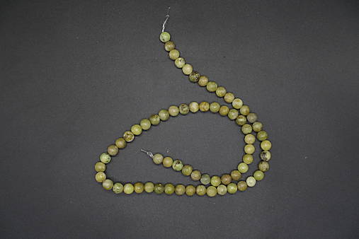 Minerály - Peridot / Olivín 6-8 (66ks (6mm)) - 14756918_