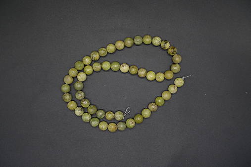 Minerály - Peridot / Olivín 6-8 (51ks (8mm)) - 14756927_