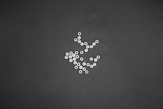 Korálky - Plastové okrúhle I. 5-6-8-10-12 (4mm (10ks)) - 14755942_