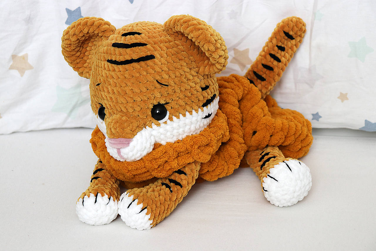Pyžamkožrút - tigrík v horčicovom