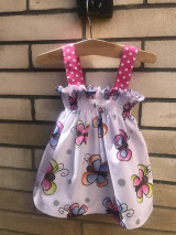 Detské oblečenie - Detské šaty /motýlik/ - 14758035_