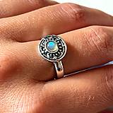 Prstene - Antique Labradorite Ring / Elegantný prsteň s labradoritom P101 - 14760229_