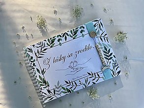 Papiernictvo - Záložka na knihu “Z lásky sa zrodilo” - 14760039_