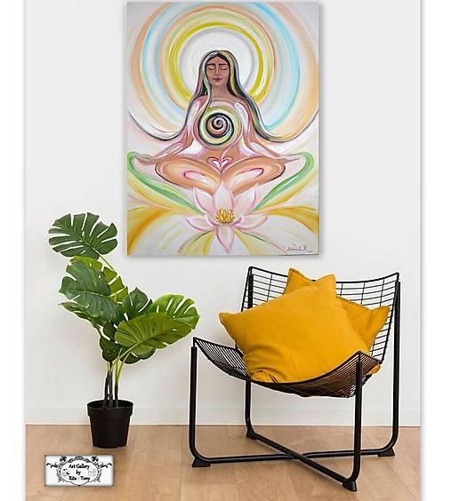 Obrazy - Maľba "Duševná rovnováha" - 14761466_