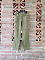 Pánske oblečenie - Pánske ľanové nohavice (rôzne farby) - 14760730_