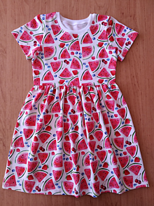 Detské oblečenie - Letné bavlnené šaty - 14760508_