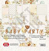 Papier - Scrapbook papier Baby Party 12 x 12 - 14763520_