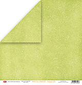 Papier - Scrapbook papier zelený  12 x 12 base 05 - 14763552_