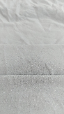 Textil - Organický jednolícny úplet šedý - 14762065_