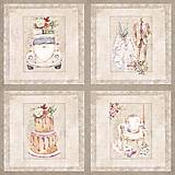 Papier - Scrapbook papier Mr & Mrs 8x8 - 14769268_