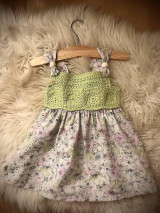 Detské oblečenie - Detské šaty /kvietky/ - 14774705_