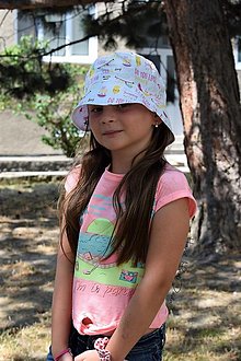 Detské čiapky - Ananásový klobúk - 14777847_