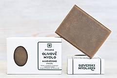 Telová kozmetika - Olivové mydlo: Ajurvédske (tulsi) - 14783558_