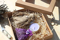 Darčeky pre svadobčanov - Levanduľové darčeky pre družičky s anjelikom - 14784292_