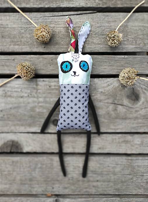 Dekorácie - Zajo čarodejník  - 14786656_