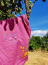 Topy, tričká, tielka - Ručne maľované tričko (XS) - Malý princ - 14788902_