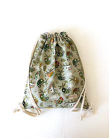 Detské tašky - Školské vrecko - batoh - vrecúško, Chameleóny - 14791867_
