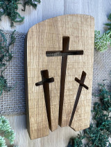 Dekorácie - Originálny kríž Jeho umučenie - 14793117_